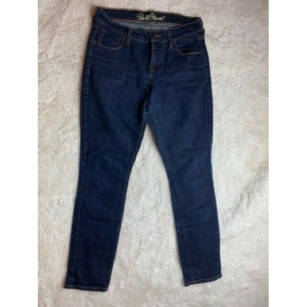 Old Navy The Sweetheart Womens Jeans Size 2 Stretch Dark Wash Low Rise Skinny